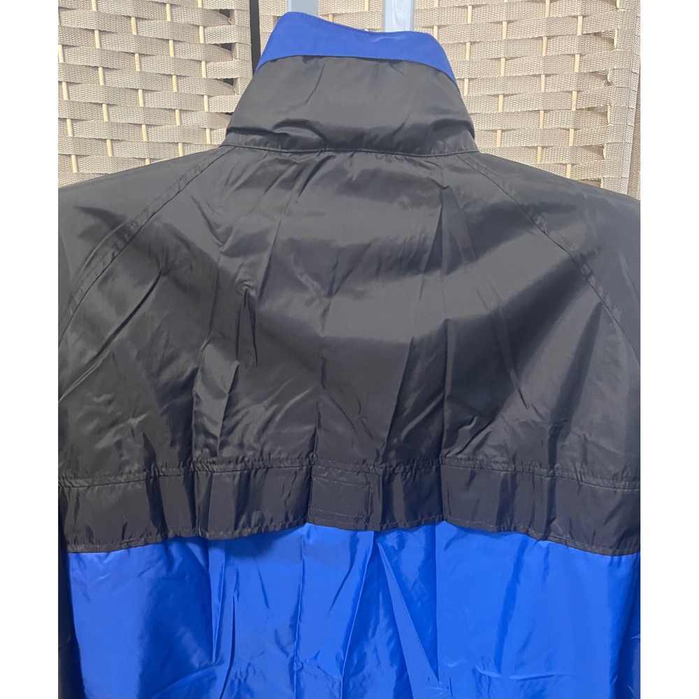 Columbia Sportswear Mens Blue Black Packable Windbreaker Jacket Full Zip Size L - Picture 7 of 11